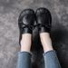 Genuine 2026 New Platform Loafers With Soles, Spring Autumn Vintage Versatile Leather Shoes For Wide And Thick Feet_vogvips.com