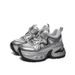 Genuine Leather Comfortable High-End Dad Shoes For Women Spring And Autumn New Versatile Thick-Soled Lightweight Mesh_vogvips.com