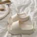 Women's Thick-soled Slippers With A Stepping-on-feces Feeling 5cm New Summer Outdoor EVA Soft-soled Height-increasing_vogvips.com
