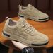 Spring New Breathable Construction Site Labor Protection Men's Trendy Versatile Anti Slip Sports And Leisure Work Shoes_vogvips.com