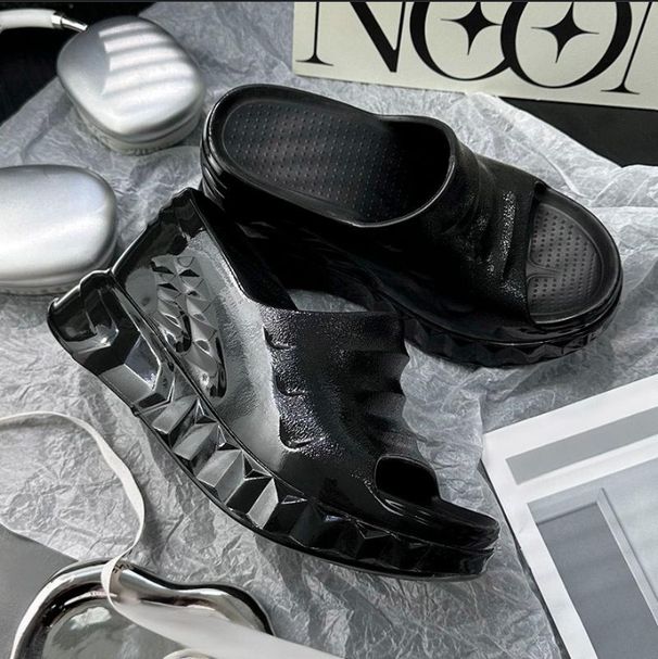 Women's Shoes Ant Love Spring And Summer New Fashion Platform Thick Bottom Beach Sandals Women's Heightening Wedge Heel Flip Flops_vogvips.com