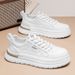 Spring Men's Shoes Breathable Small White Shoes Men's Trend All Take Light Thick Sole Sports Leisure Shoes Tide Shoes_vogvips.com