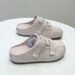 2026 Summer New Style Velcro Closed-Toe Half-Slipper Women's Shoes For Outdoor Wear, Retro_vogvips.com