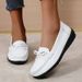 New Nurse Shoes Casual Flat Women's Single Shoes Peas_vogvips.com