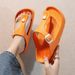 Bebealy Summer Flip-flops Women Platform Sandals Comfortable Thick-Soled Slippers Breathable And Slip-Resistant Sandals Women_vogvips.com