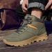 New Anti-splashing Water Mid-top Warm Outdoor Hiking Shoes Hiking Shoes_vogvips.com