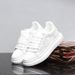 Men's Shoes Genuine Leather Thick Soled Casual Sneakers Summer Versatile Breathable Single Mesh White Sneakers For Couples_vogvips.com