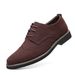Euro Step 2025 Large Size Brogue Casual Lace-up Men's Sea Korean Style Trendy Shoes_vogvips.com