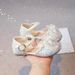 New Girls' Shoes Children's Princess Shoes Girls' Bow Crystal Leather Shoes Rhinestone Shining Shoes_vogvips.com