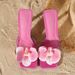 Women’s Shoes Flower Decoration Open Toe High Heel Sandals Women's Summer Outdoor Beach Shoes_vogvips.com