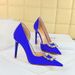 626-K2 Banquet Slim Ultra High Heels Shallow Mouth Pointed Side Hollow Metal Water Diamond Button Wind Single Shoes_vogvips.com