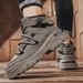 European Warm Series Martin Autumn Outdoor Hiking High-Top Short Men's Non-Slip Wear-Resistant Yellow Work Boots 2025 New Model_vogvips.com