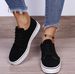 Women's New Women's Thick Soled Casual Shoes Large Size Lace Up Travel Shoes Fashionable Sports Shoes_vogvips.com