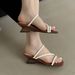 Cameido Women's Gentle Spring - Summer Square - Toe Simple Business - Casual Sandals CD55172_vogvips.com