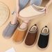 New Style Women's Cotton Shoes Winter Fleece Lined Thickened Large Size Cross-Border Cold-Proof Warm Fashion Versatile_vogvips.com