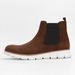 Men's Comfortable Plus Size Chelsea Boots - Lightweight Casual Mid-Calf Boots With Soft Suede Upper & Cushioned EVA Sole (Black, Dark Brown, Beige)_vogvips.com