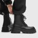 Paris Platform Derby Martin Boots Men's British Style Big Head Heightening Locomotive Boots Leather Hiking Boots High Top Shoes_vogvips.com