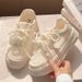 Mh Breathable White Sneakers For Women 2025 Summer New Versatile Chic Paired With Skirts Casual Thick-Soled Sports_vogvips.com