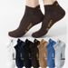 4 Pairs Man Cotton Short Socks Fashion Breathable Mesh Men Comfortable Casual Ankle Sock Pack Male Street Fashions_vogvips.com