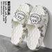 Flat Women 2025 New Summer Home Bathroom Shower For Men Outdoor Beach Couple One-Strap Slippers_vogvips.com