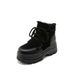 Genuine Leather Thick-Soled Height-Increasing Snow Boots Women, Sheepskin Integrated, 2025 New Winter Fleece-Lined_vogvips.com