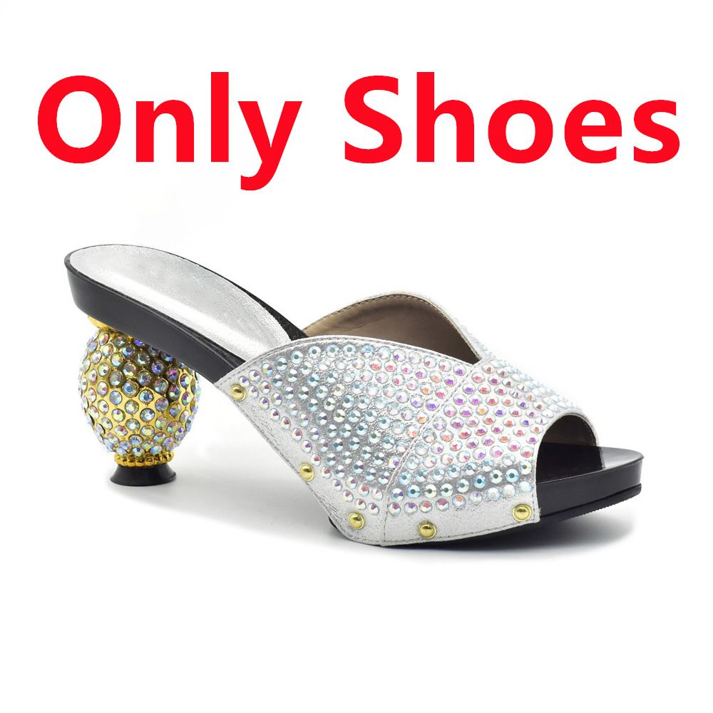 Rhinestone Shoe Evening Party Diamond Encrusted Hand Dinner Bag Wear High Heeled Sandals_vogvips.com