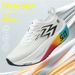 Men's Sports Shoes Cushioning Non-Slip Flat Wear Resistant Sneakers Mesh Breathable Platform Soft Running Shoes For Man_vogvips.com