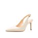 Women's Shoes Pointed Toe High Heels - Elegant Stiletto Pumps With Ankle Strap For Spring Summer Fall Shallow Mouth Back Empty Single Shoes_vogvips.com