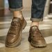 New Leather Spring Men's Shoes High-top Men's Heightening Tooling Martin Boots_vogvips.com