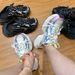 Summer New Nine Generation 3XL Half Slip Dad For Men And Women Vintage Dirty Shoes Sports Closed-Toe Slippers_vogvips.com