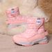 Children's Shoes Snow Boots Children's Cotton Shoes Girls Non Slip Cotton Boots Winter New Velvet Warm Short Boots Boys Sports Shoes_vogvips.com