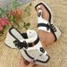 SHLIANG Brand Women's High Heels Slippers Summer Mixed Color Buckle Rivet Thong Sandal For Outdoor Daily Casual Slippers Y0511_vogvips.com