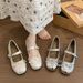 NEW French-style Bow-up High-heeled Mary Jane Women's Shoes With Single Strap And Shallow Toe, Paired With A Skirt And Ballet Flats_vogvips.com