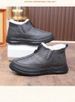 2025 Fleece And Thickened Snow Boots, ,Waterproof And Anti-slip, One-foot Warm Cotton Boots_vogvips.com