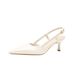Qianluhui Classic Simple Fashion Patent Leather High Heels With Thin Heel, Pointed Toe, Buckle Women's Shoes, New Summer_vogvips.com