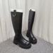 Korean-tyle Limming Thick-oled Knight Over-the-knee Long Boot, 2025 Winter New Model, High Boot For Petite Hot_vogvips.com