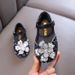 New Lady Baby Girls Girls Flower Princess Diamond Single Shoe Shoes Dance Performance Shoes_vogvips.com
