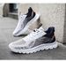 Men's Sports Shoes New Foreign Trade Men's Shoes One Piece Lace Up Running Shoes Fashion Trend Men's Shoes_vogvips.com