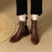 French Pointed-toe Fleece Cotton Shoes 2025--1 Autumn/Winter Women's New Style_vogvips.com