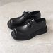 Men's Square Toe Derby Shoes - Light Luxury Leather Oxfords With Thick Rubber Sole For Height Increase, Comfortable & Stylish Casual Footwear_vogvips.com