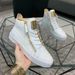 Autumn Winter Mid-Top Cowhide Comfortable Hairstylist Casual Sneakers Side Zipper Versatile Trendy Brand Lace-Up Genuine_vogvips.com