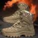 Outdoor Hiking And Mountaineering Men's Boots, Special Forces Wear-resistant Training Boots_vogvips.com