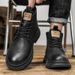 European Warm Series Autumn Winter High-top Martin Boots 2025 New Men's British Low-top Casual Leather Work Shoes_vogvips.com