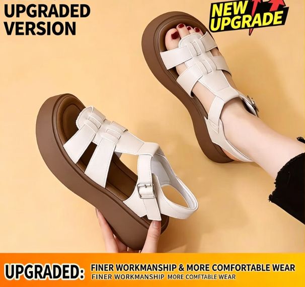 Soft Women' French Retro Round Toe, Oft Ole, 2026 New Model, Lip-on Color-blocked Leather Hoe, Hallow Ingle_vogvips.com