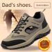 Travel Non Slip Waterproof Hiking Autumn And Winter Dad Men's Abrasion Resistant Outdoor Sports Leather Shoes Casual_vogvips.com