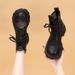 Genuine Mesh Martin For Women 2025 Spring/Summer Thin British Style Cool Thick-Soled Hollow Short Shiny Leather Boots_vogvips.com