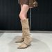 2025 Autumn Winter Cash Fine Strap Pointed Toe Suede Thin Over-the-Knee High Heel Long Boots_vogvips.com