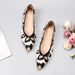 Eggroll European American Princess Spring And Autumn Fly-knit Loafers, Flat Large-size Women's Shoes, Soft-soled Knitted_vogvips.com