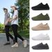 Men's Casual Leather Shoes Classic Lace Up Style For Casual Semi Formal Occasions Polished Durable Long Lasting Wear_vogvips.com