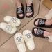 EVA Slippers For Female Students To Wear In Summer, Cartoon Bear Flip Flops, Household Soft Soled Bathing Slippers For Men_vogvips.com
